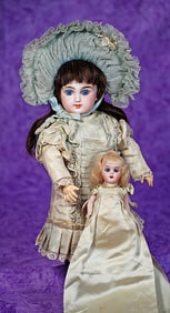 FRENCH BISQUE BEBE BY GAULTHIER IN APPEALING PETITE SIZE.