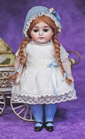 GERMAN ALL-BISQUE DOLL BY KESTNER.