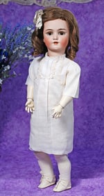GERMAN BISQUE DOLL BY HANDWERCK.