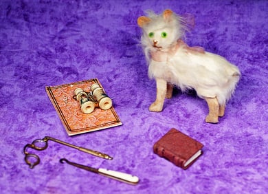 ASSORTED DOLL ACCESSORIES.