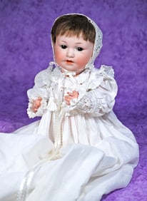 GERMAN BISQUE CHARACTER BABY BY MARSEILLE FOR GEORGE BORG-FELDT.
