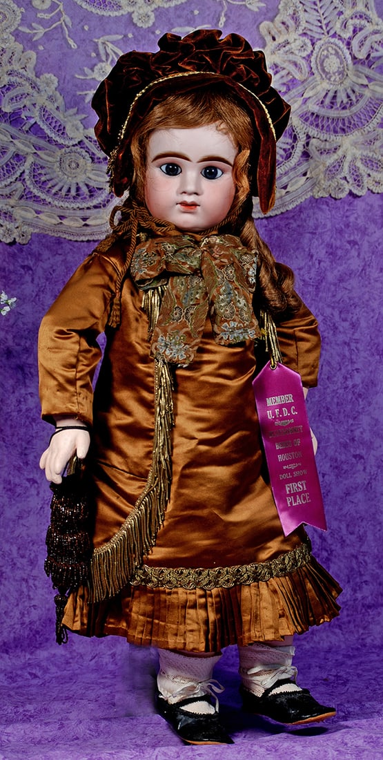 FRENCH BISQUE BEBE BY DENAMUR WITH DEPOSE MARK. (1 of 2)