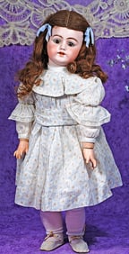 GERMAN BISQUE DOLL, 1009, BY SIMON AND HALBIG.