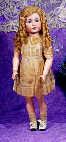 ALL-ORIGINAL, BEAUTIFUL SIMON & HALBIG, SELDOM-FOUND CHARACTER MOLD 120.