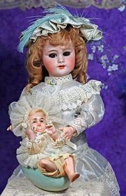 FRENCH BISQUE DEP BEBE BY JUMEAU.