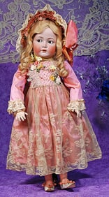 FLIRTY-EYED GERMAN BISQUE MEIN LIEBLING 117N BY KAMMER AND REINHARDT.