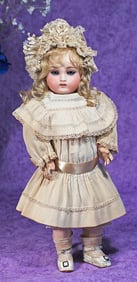 VERY RARE FRENCH BISQUE BEBE BY JOSEPH JOANNY.