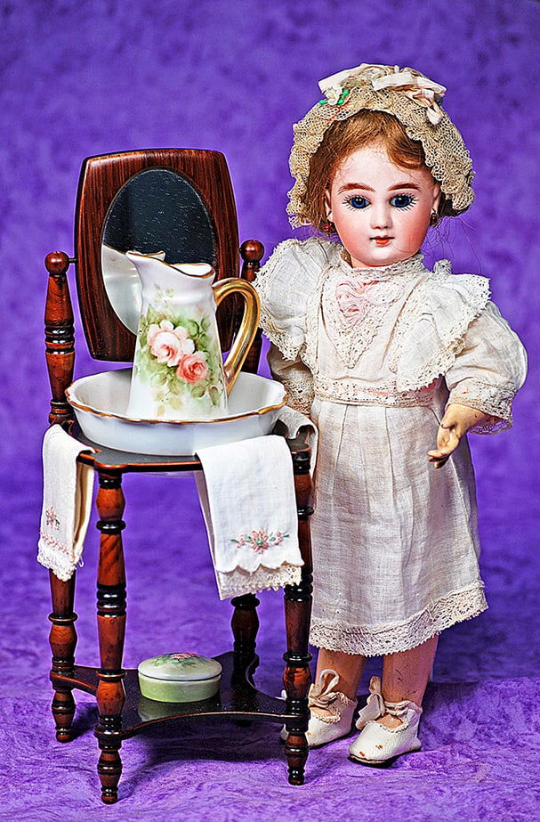 PETITE FRENCH BISQUE BEBE, PHENIX STAR, BY STEINER SUCCESSORS. (1 of 2)