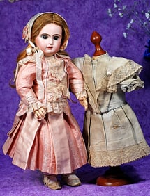 FRENCH BISQUE BEBE JUMEAU, SIZE 8.