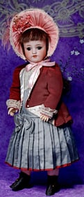 GERMAN BISQUE DOLL, MODEL 540, BY SIMON AND HALBIG.