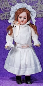 GERMAN BISQUE DOLL “ELANORE” BY C.M. BERGMANN.