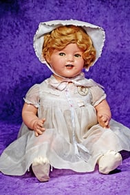 COMPOSITION SHIRLEY TEMPLE BABY BY IDEAL.