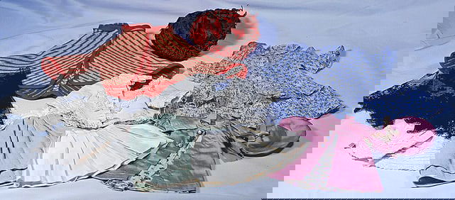 ASSORTED DOLL CLOTHING.