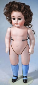 GERMAN ALL-BISQUE DOLL BY KESTNER.