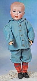 GERMAN BISQUE CHARACTER, B-2, BY MYSTERY MAKER..