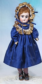 GERMAN SONNEBERG BISQUE DOLL, 630, BY MYSTERY MAKER