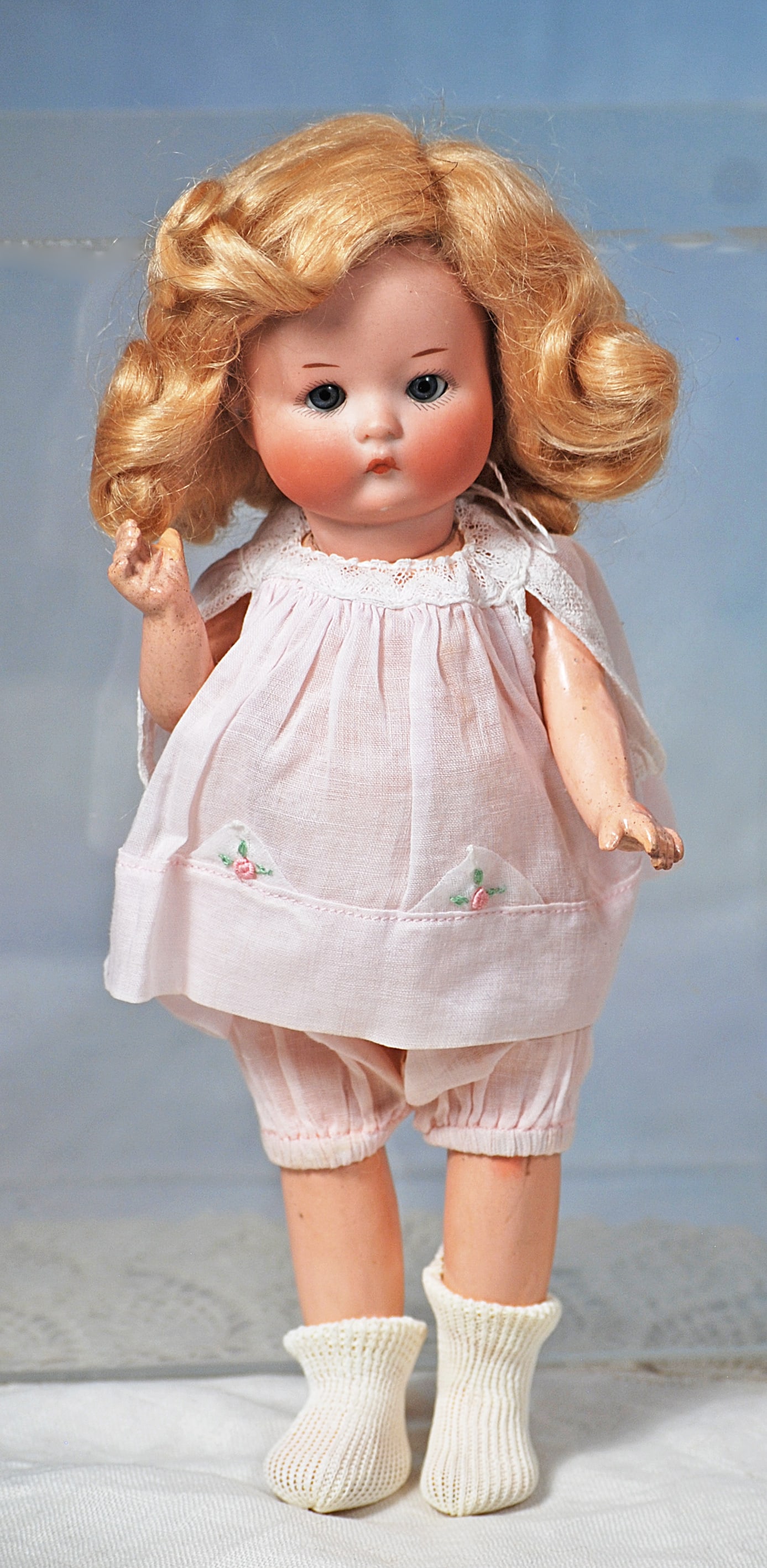 GERMAN BISQUE “JUST ME” CHARACTER BY MARSEILLE. (1 of 2)