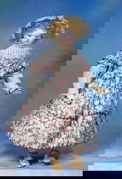  FRENCH BISQUE POUPEE BY ADELAIDE HURET KNOWN AS "CHIFFONNETTE”