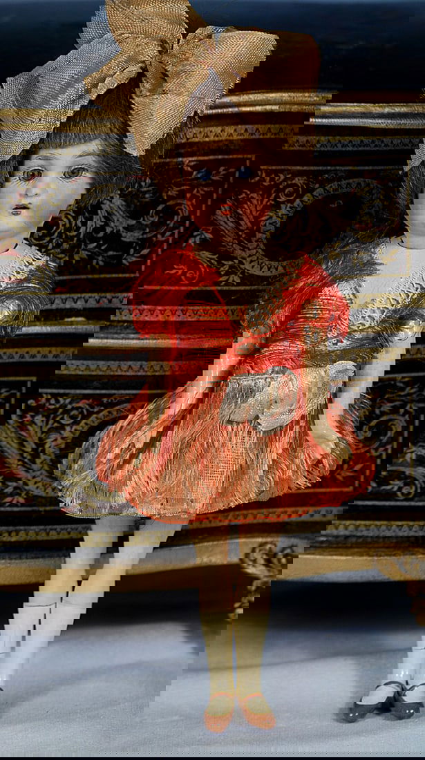 GERMAN ALL-ORIGINAL BISQUE FLAPPER DOLL (1 of 1)