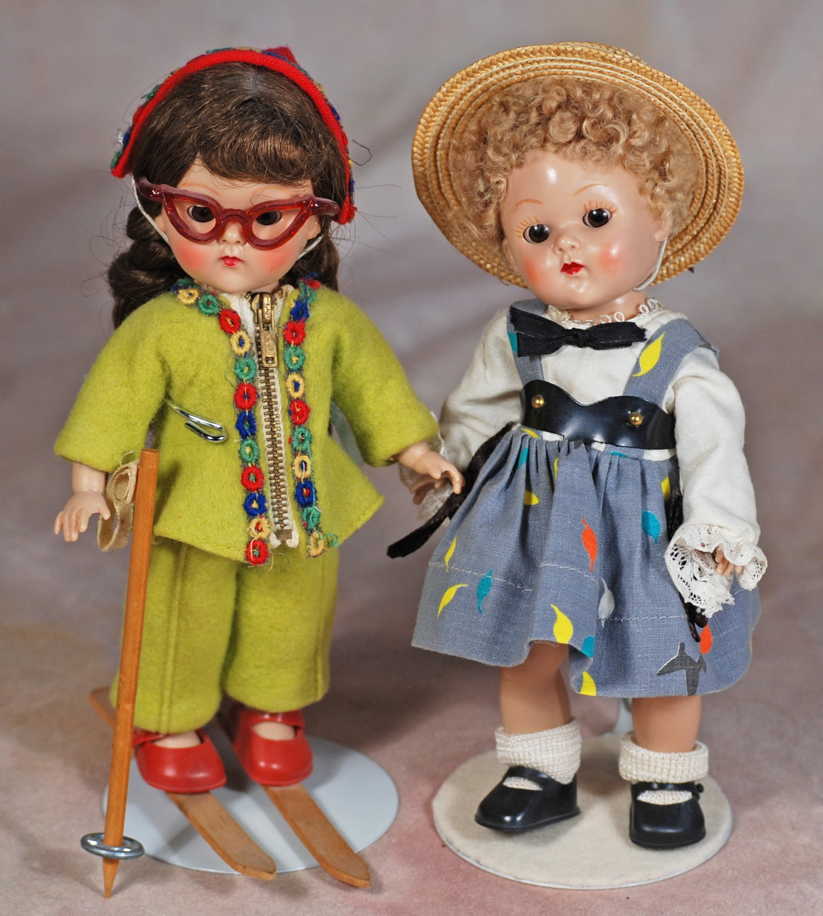 TWO VOGUE GINNY DOLLS (1 of 1)