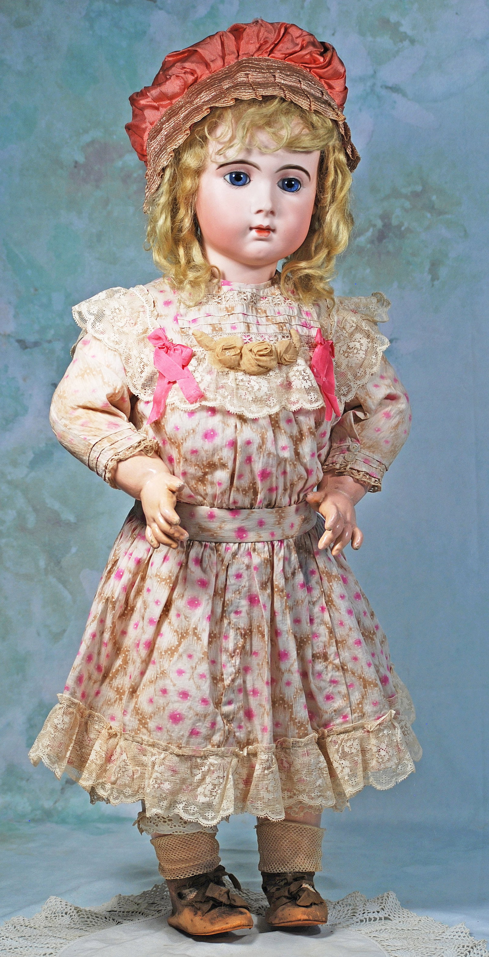 LOVELY FRENCH BISQUE TRISTE BEBE BY EMILE JUMEAU - 2