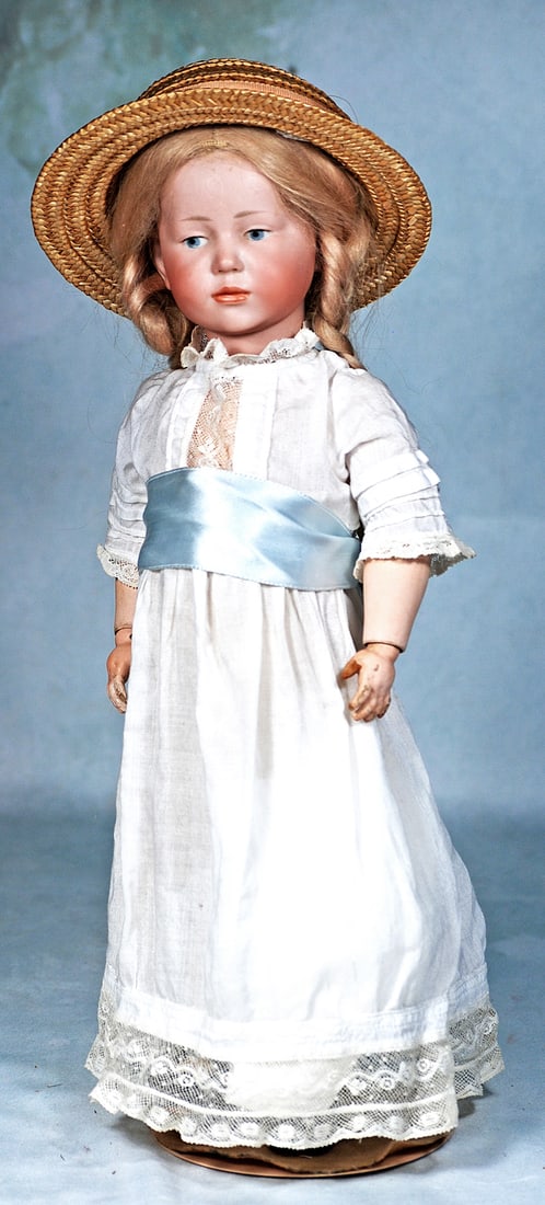 GERMAN BISQUE ART CHARACTER, 101, KNOWN AS MARIE BY KAMMER AND REINHARDT (1 of 2)