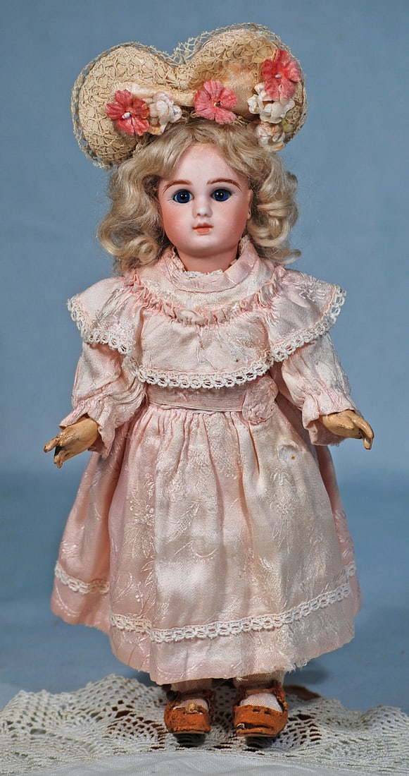 SWEET CABINET SIZE FRENCH BISQUE BEBE BY JULES STEINER (1 of 1)