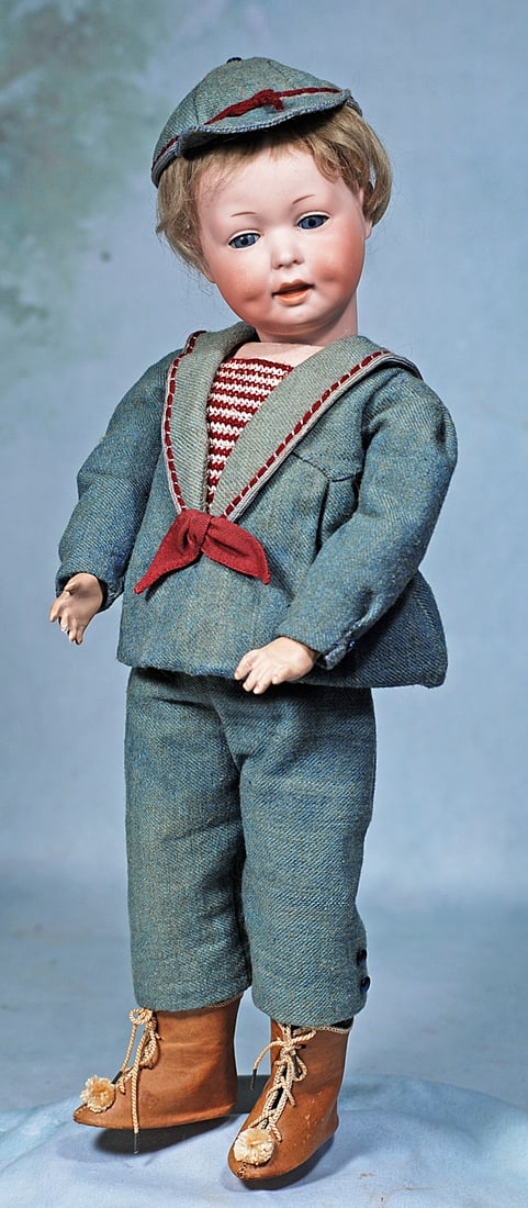 GERMAN BISQUE CHARACTER, 590, BY ARMAND MARSEILLE (1 of 2)
