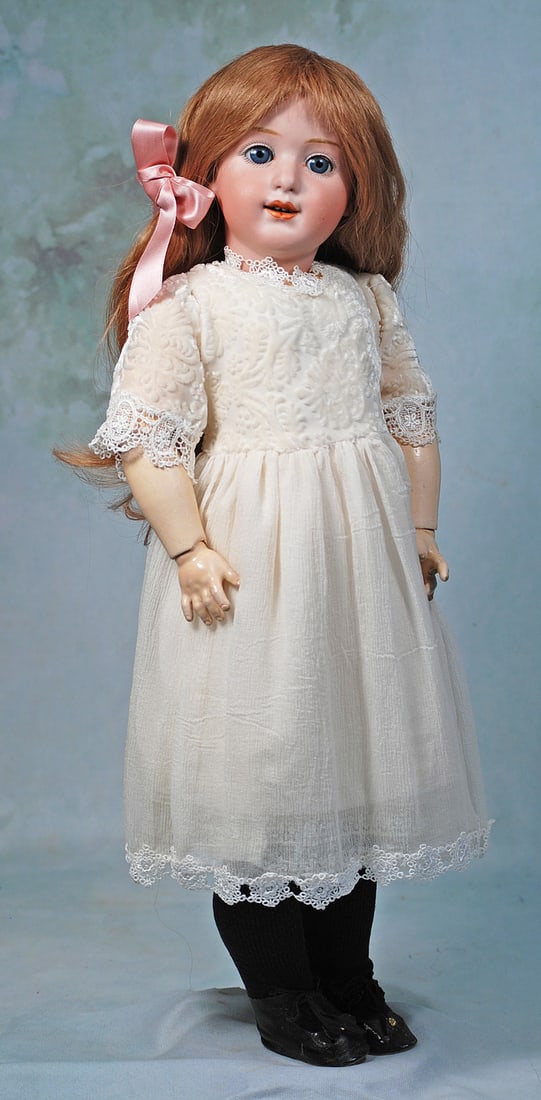 GERMAN BISQUE CHARACTER IN THE DOLLY DIMPLE MANNER BY GEBRUDER HEUBACH (1 of 2)