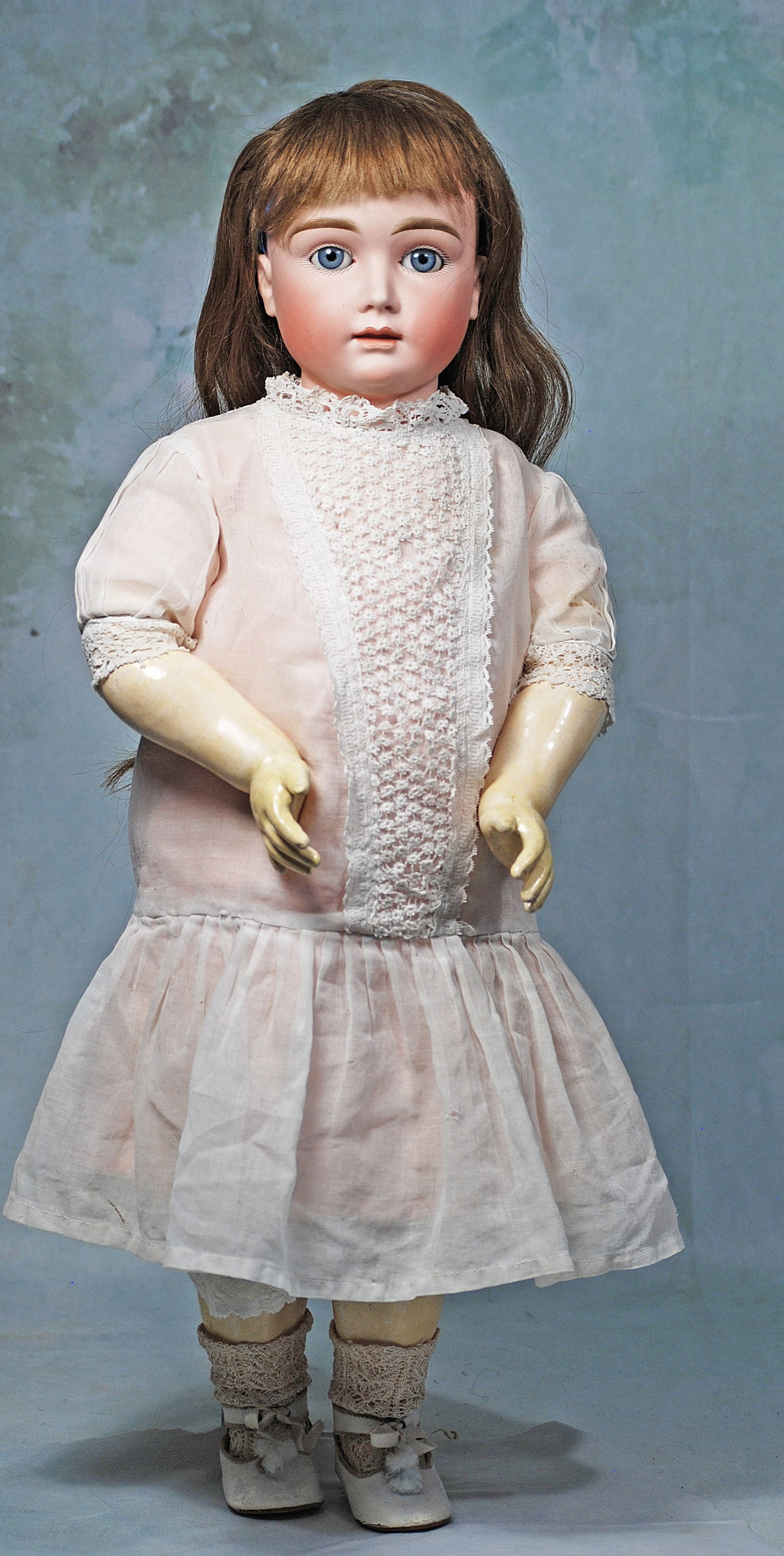 GERMAN BISQUE DOLL KNOWN AS “A.T. BEBE” BY KESTNER (1 of 2)