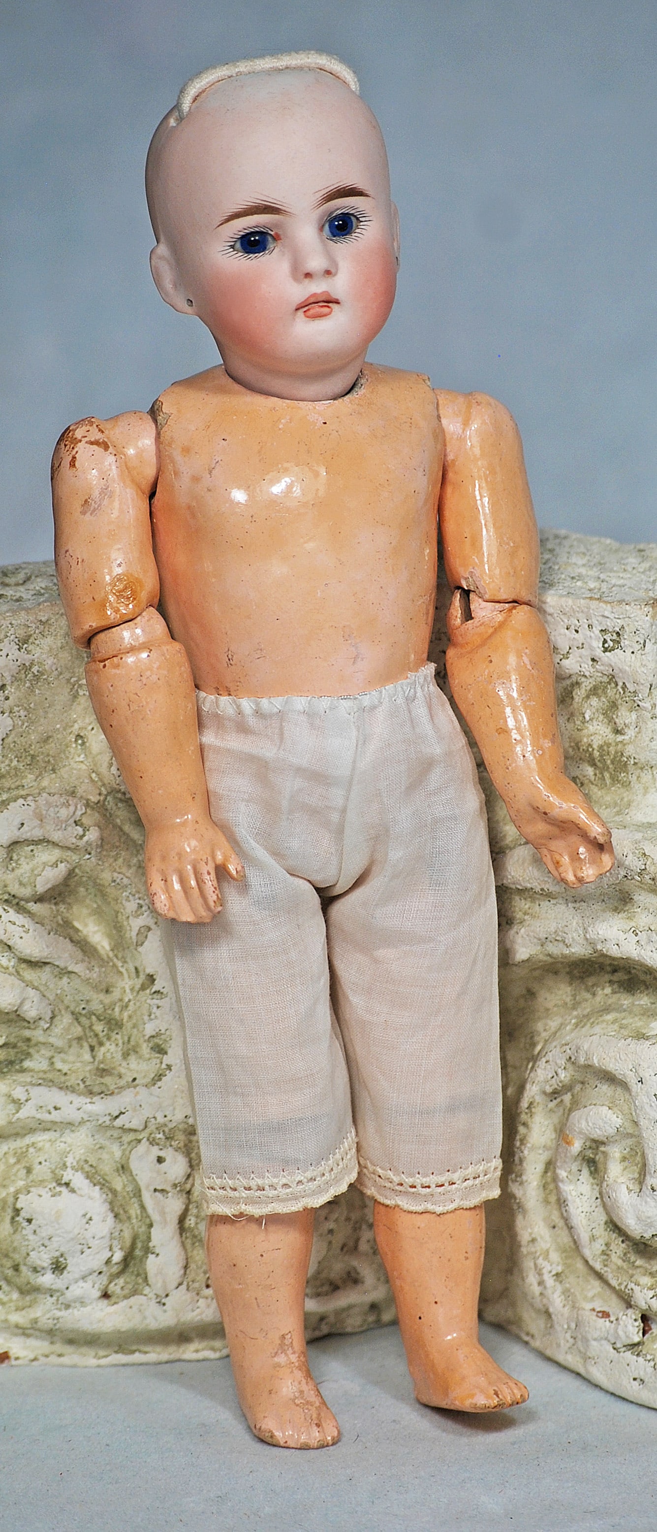 PETITE GERMAN BISQUE BELTON-TYPE DOLL (1 of 2)
