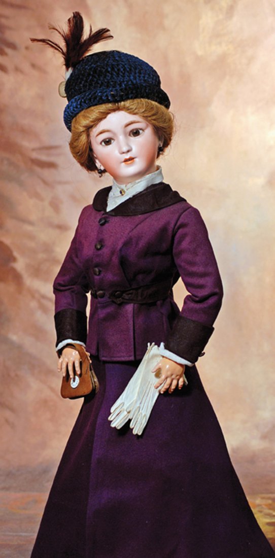 GERMAN BISQUE LADY DOLL, 1159, BY SIMON AND HALBIG.