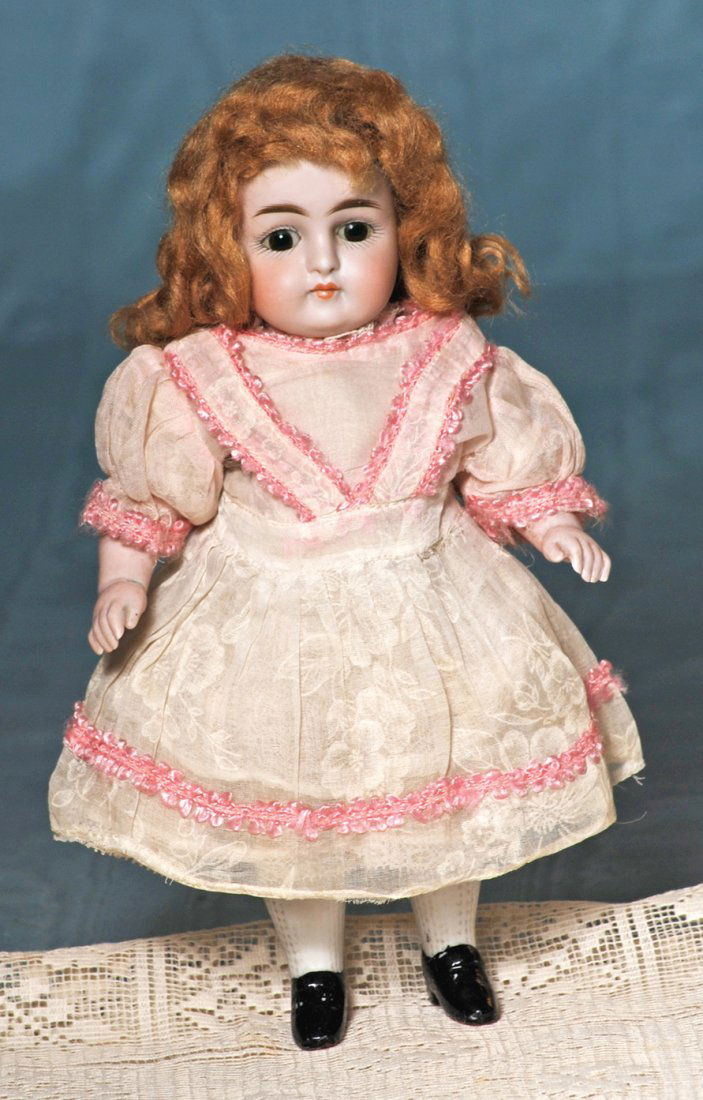 LARGE GERMAN ALLBISQUE DOLL BY KESTNER. Marks 150. 9