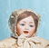 LIFE-SIZE GERMAN BISQUE CHARACTER BABY BY HERTEL & - 2