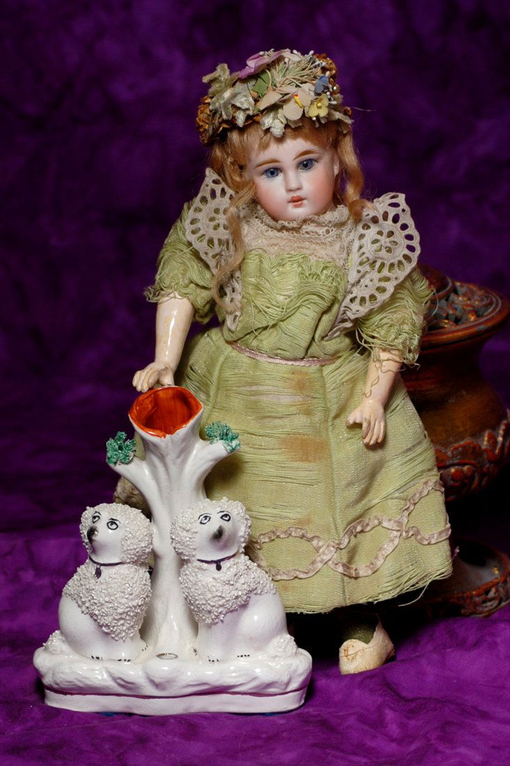 BEAUTIFUL BELTON BISQUE DOLL WITH FRENCH-TYPE FACE. (1 of 2)