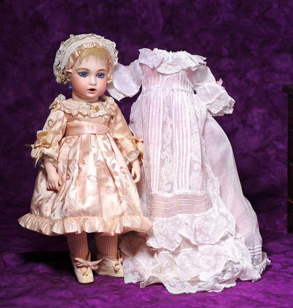 PRECIOUS FRENCH BISQUE “BEBE TETEUR” BY LEON CASIMIR (1 of 2)