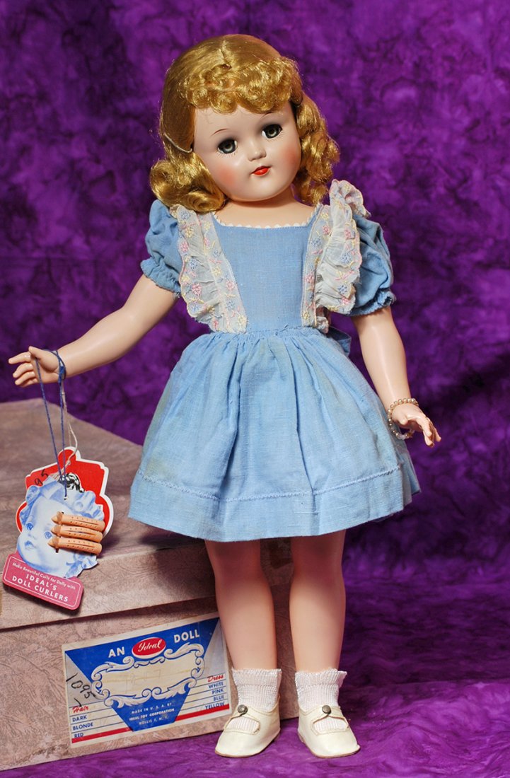 IDEAL “TONI P-93” DOLL IN ORIGINAL BOX.  Marks:  P-93 (1 of 1)