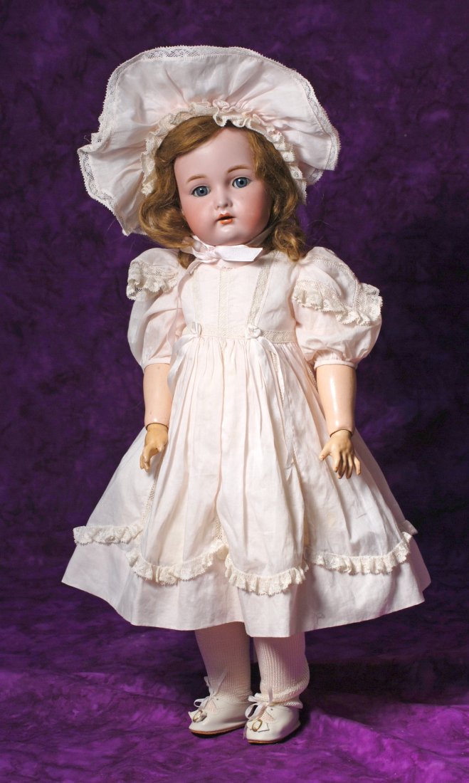 GERMAN BISQUE DOLL BY KAMMER AND REINHARDT. (1 of 2)