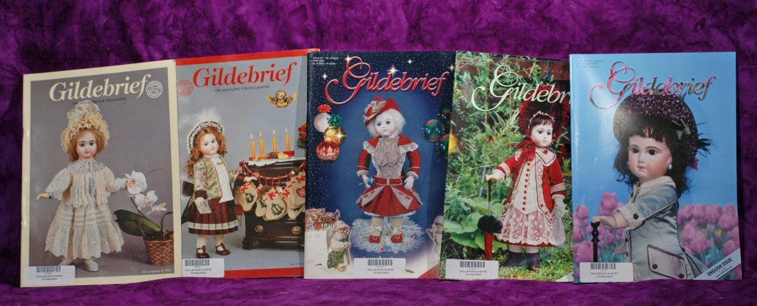 FIVE GILDEBRIEF DOLL MAGAZINE-PATTERN BOOKS (1 of 1)