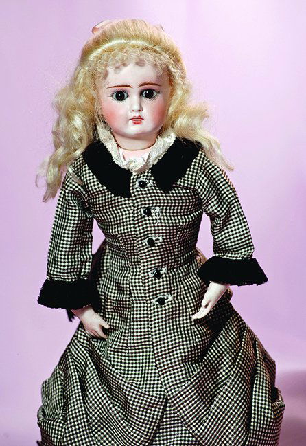 GERMAN BISQUE FASHION DOLL - MYSTERY MAKER.  Marks: (1 of 2)
