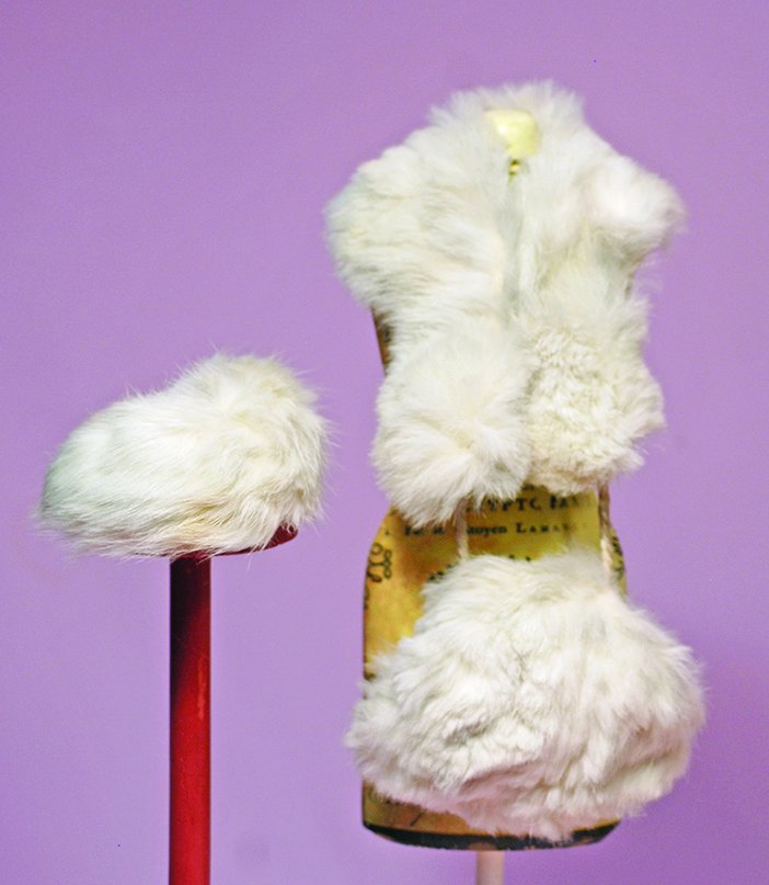 THREE PIECE FUR ENSEMBLE FOR POUPEE OR SMALL BEBE. (1 of 1)