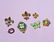 COLLECTION OF ANTIQUE AND VINTAGE BEBE PINS. Includes