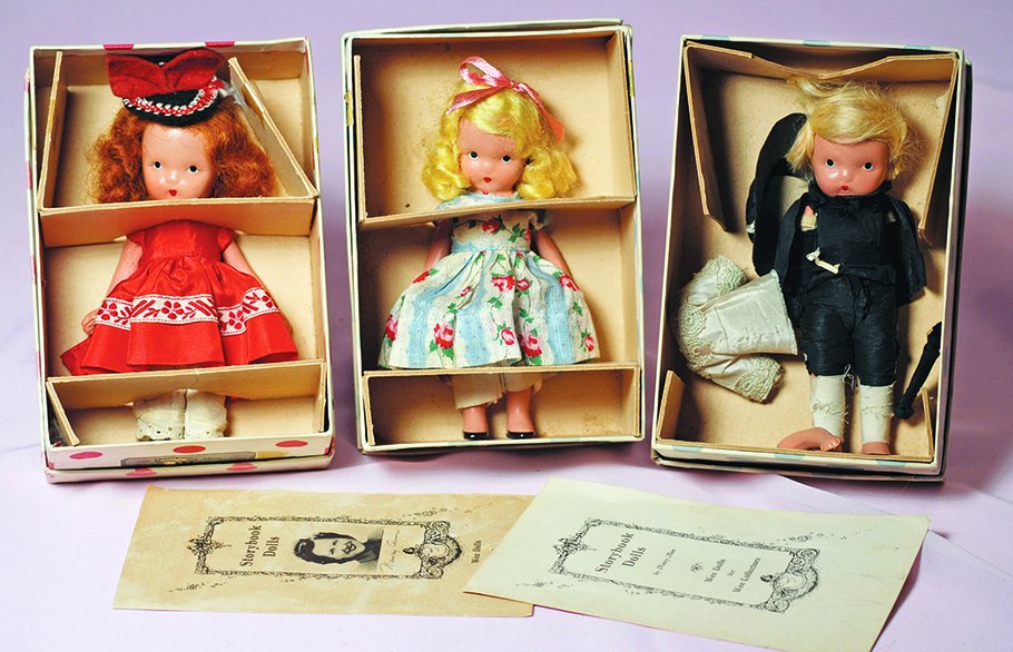 THREE NANCY ANN STORYBOOK DOLLS IN ORIGINAL BOX.  Each (1 of 1)