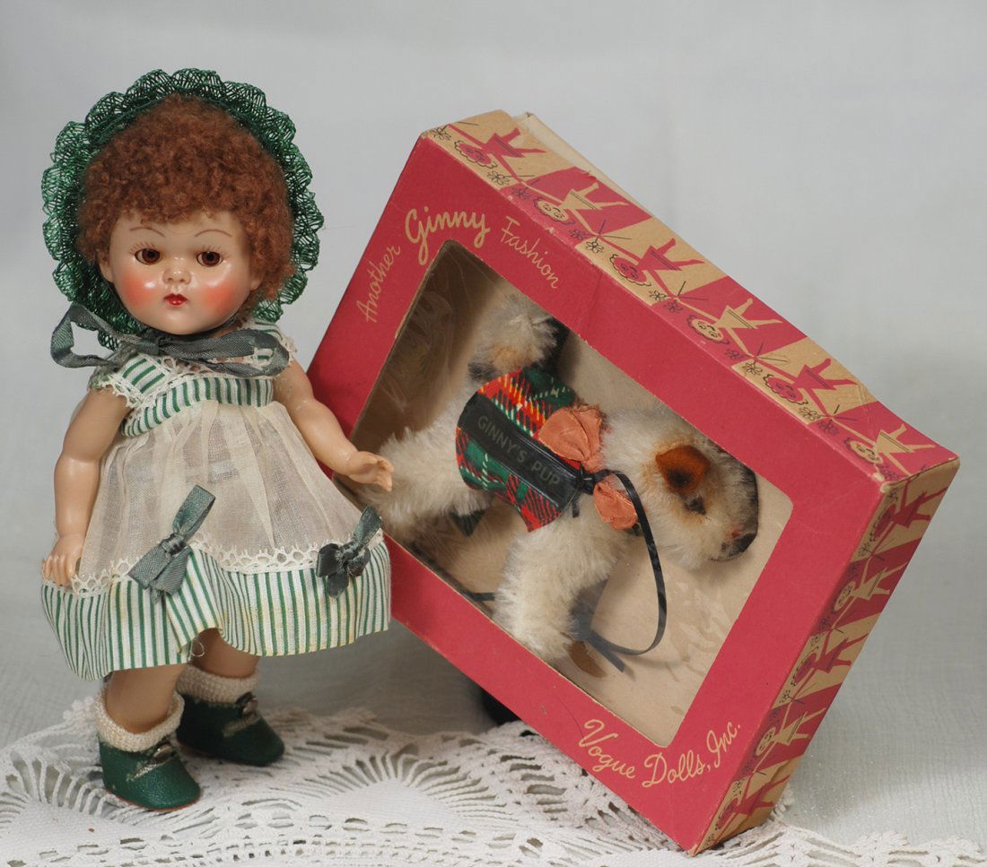 GINNY’S PUP “SPARKY” BY STEIFF FOR VOGUE DOLL COMPANY. (1 of 1)