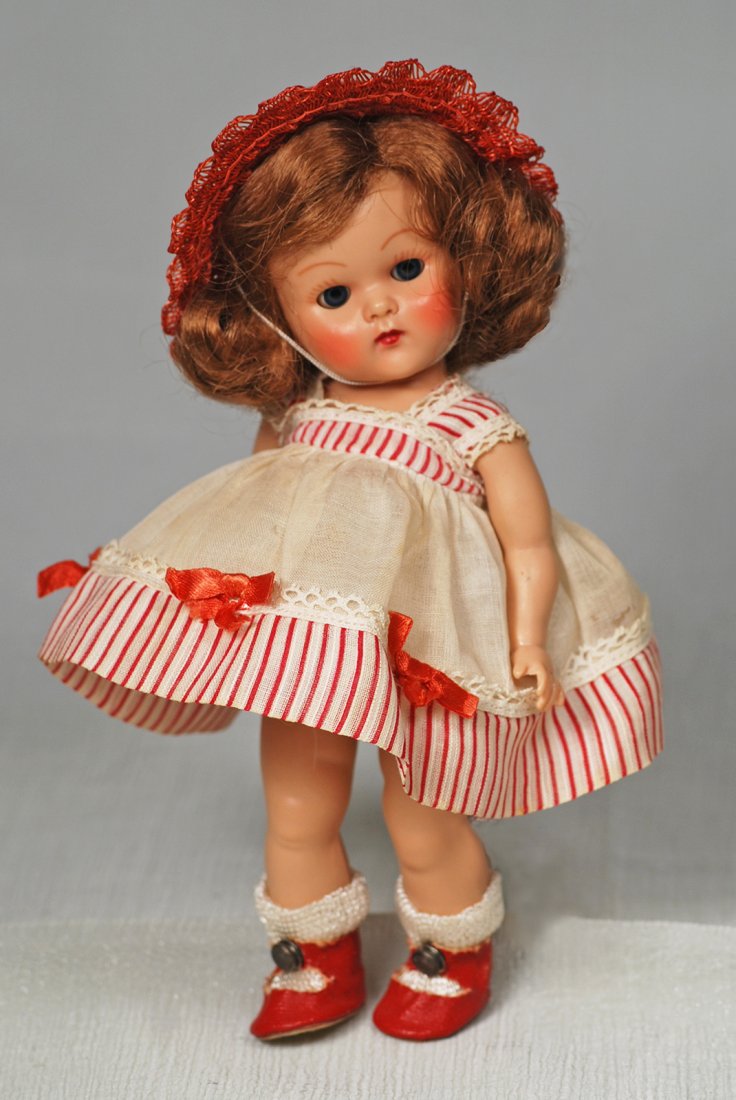 VOGUE GINNY “JUNE” FROM TINY MISS SERIES.  8”.  Hard (1 of 1)