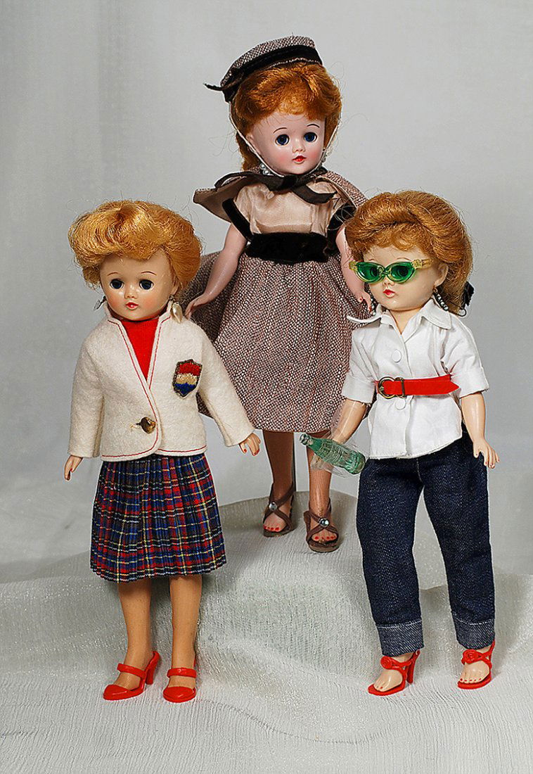 THREE VOGUE JILL.  Each is 10” hard plastic teen doll (1 of 1)