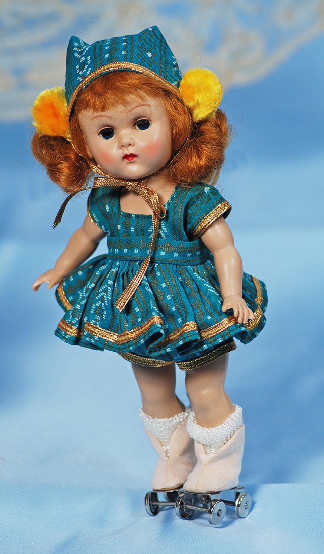 VOGUE GINNY “FUN TIME ROLLER SKATER #6047”.8”.Hard (1 of 1)