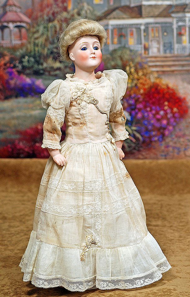 GERMAN BISQUE “GIBSON GIRL” FASHION DOLL BY (1 of 2)