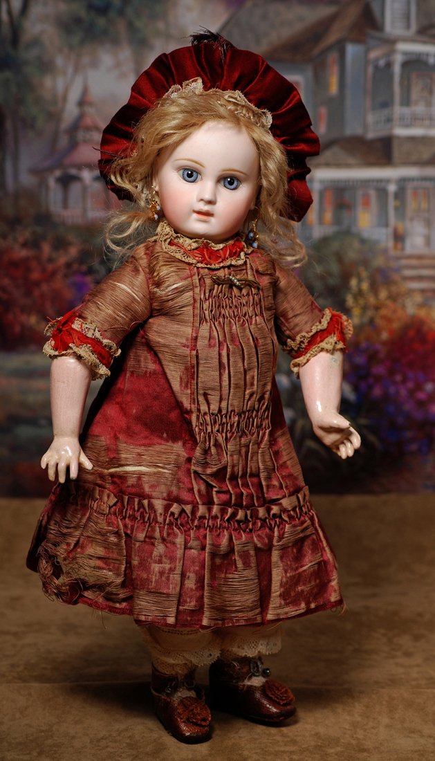 EARLY LUXURY BISQUE PORTRAIT BEBE BY EMILE JUMEAU WITH (1 of 4)