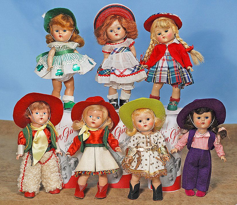 VOGUE GINNY BROTHER & SISTER SERIES “EVE”.Hard plastic, (1 of 2)